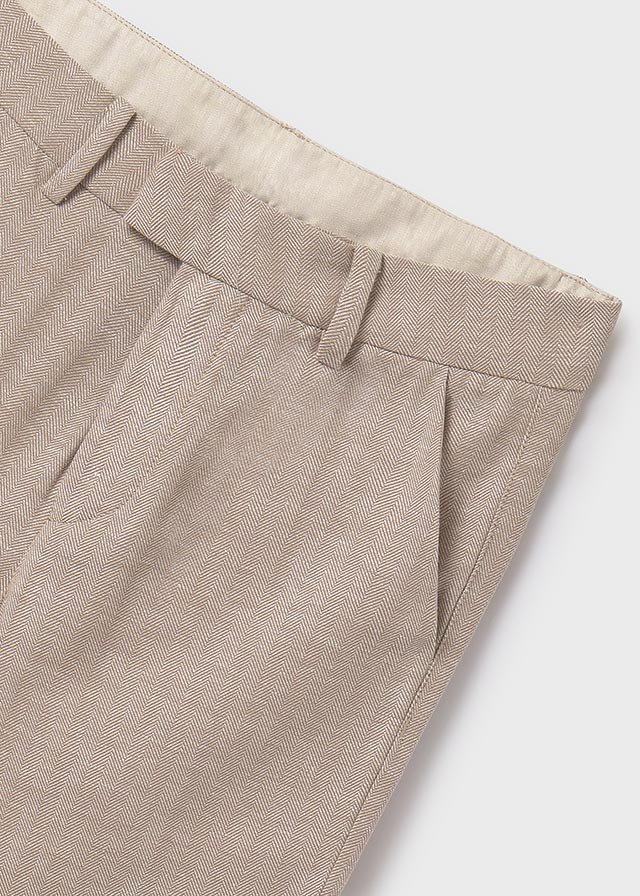 Boy Linen Chino Pants