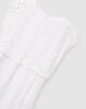 Girl combined pleated dress