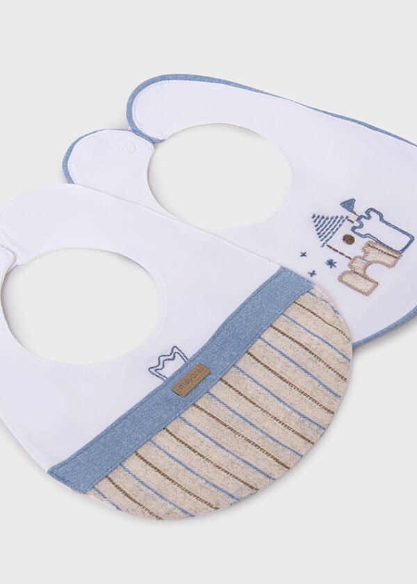Baby Set of 2 Waterproof Bibs