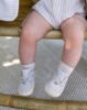 Newborn boy lace up shoes