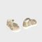 Baby sandals with serrated sole