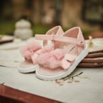Baby bow sandals