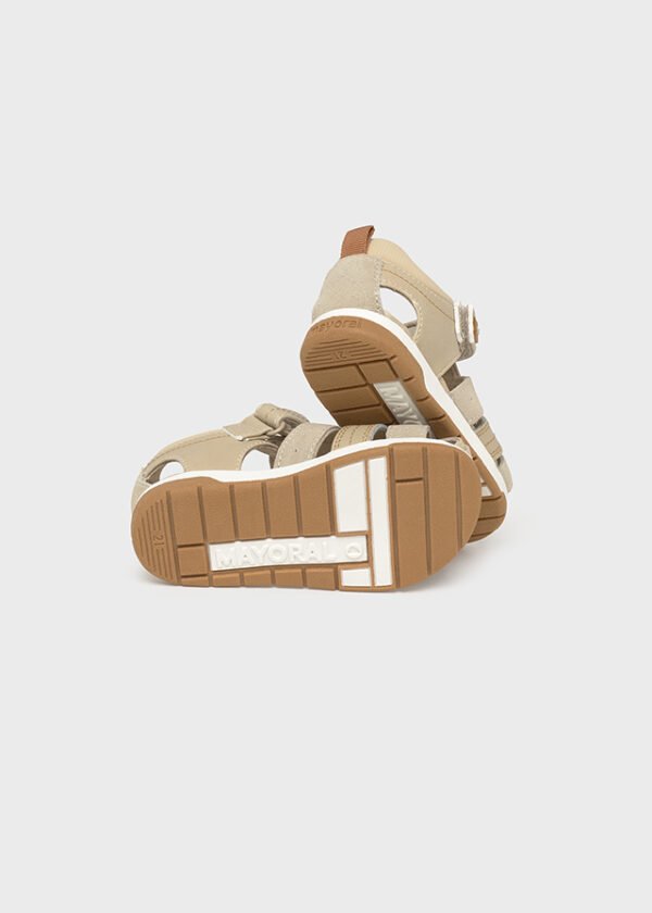 Baby leather sandals
