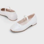 Girl rhinestone flower Mary Janes
