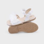 Girl patent sandals