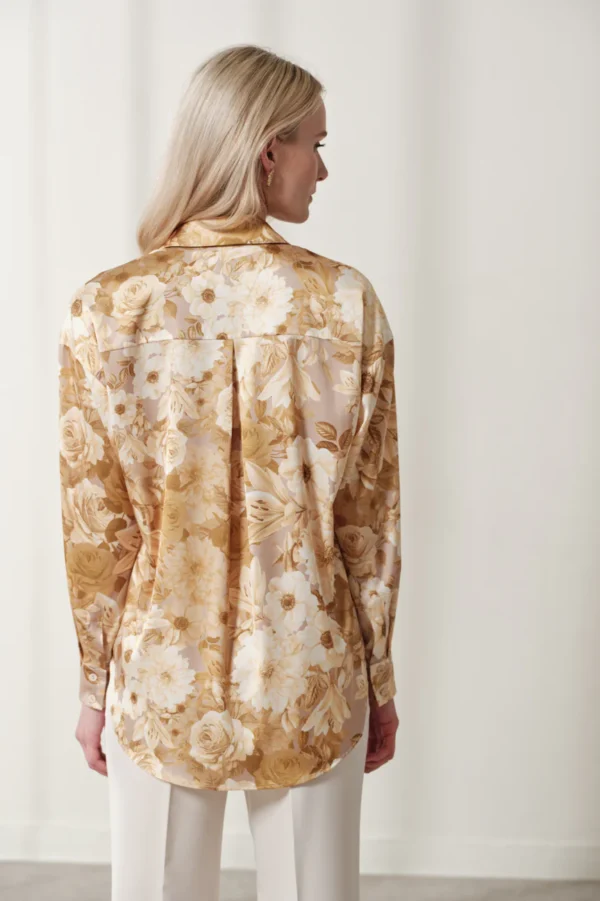 Flower print shirt