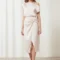 Silk skirt set