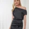 Silk skirt set