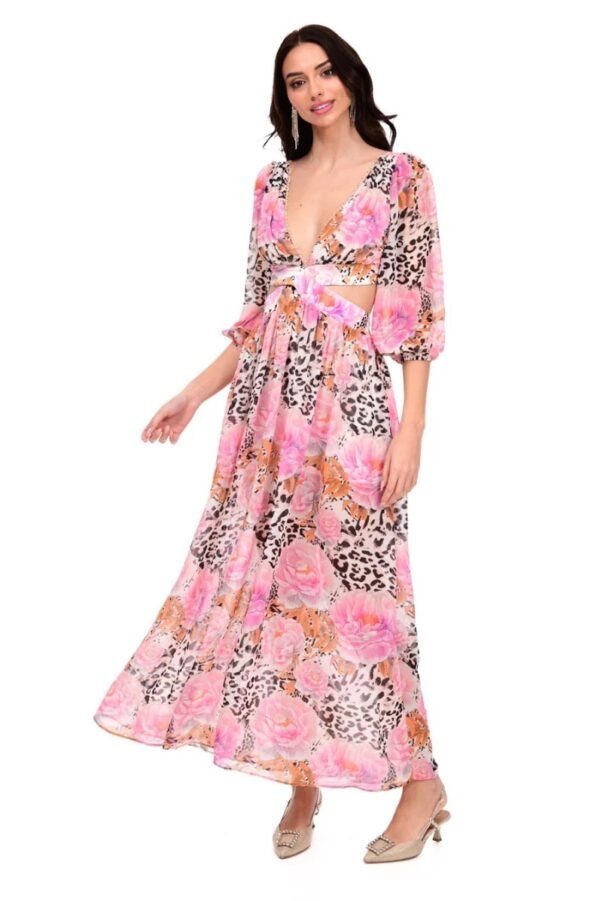 Animal print dress