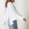Silk top wide sleeves