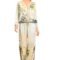 2 pieces silk print set set