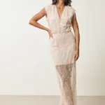Evening sequin dress