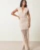 Evening sequin dress