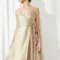 Evening dress gold