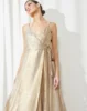 Evening dress gold