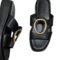 Leather slippers