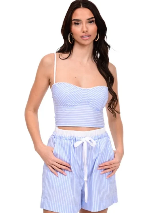 Stripes bustier