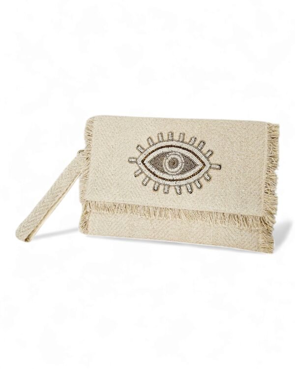 Bohemian clutch eye