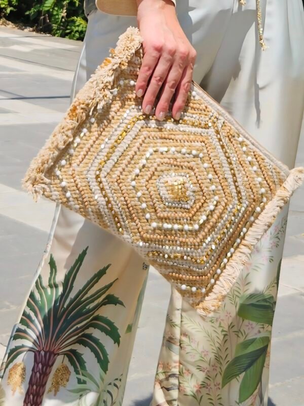 Boho handmade bag