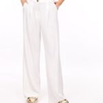 Pleated pants