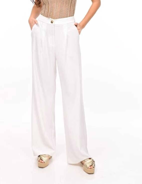 Pleated pants