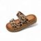 Leather slippers