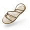 Sandals with stones