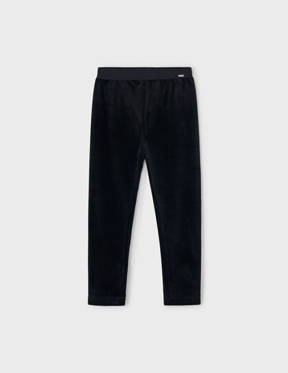 Girl velvet leggings