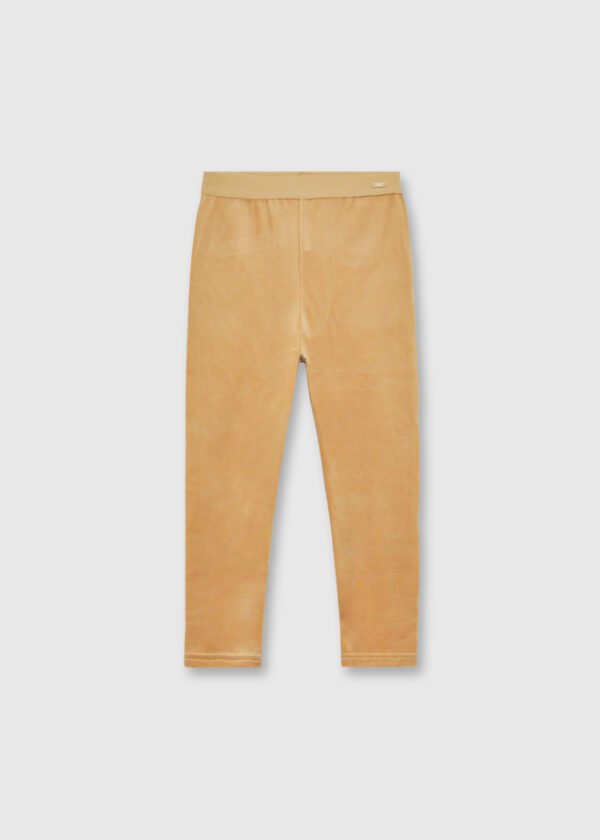 Girl velvet leggings