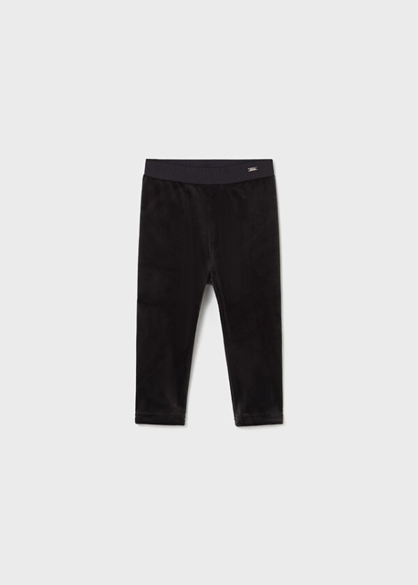 Velvet leggings baby girl