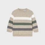 Baby block striped jumper
