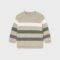 Baby block striped jumper