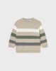 Baby block striped jumper