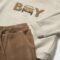Baby jumper and trouser set