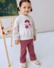 Baby legging and bell sleeve jumper set