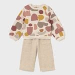 Baby unisex print jumper tracksuit