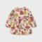 Baby print fleece dress
