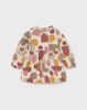 Baby print fleece dress