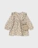 Baby printed dress with bag