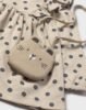 Baby printed dress with bag