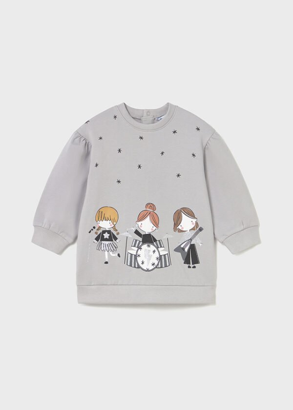 Baby print dress