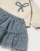 Baby tulle skirt and jumper set