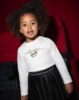 Girls t-shirt with scrunchie