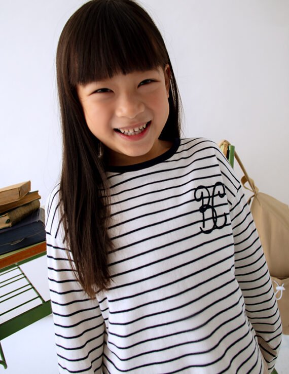 Girls stripes t-shirt
