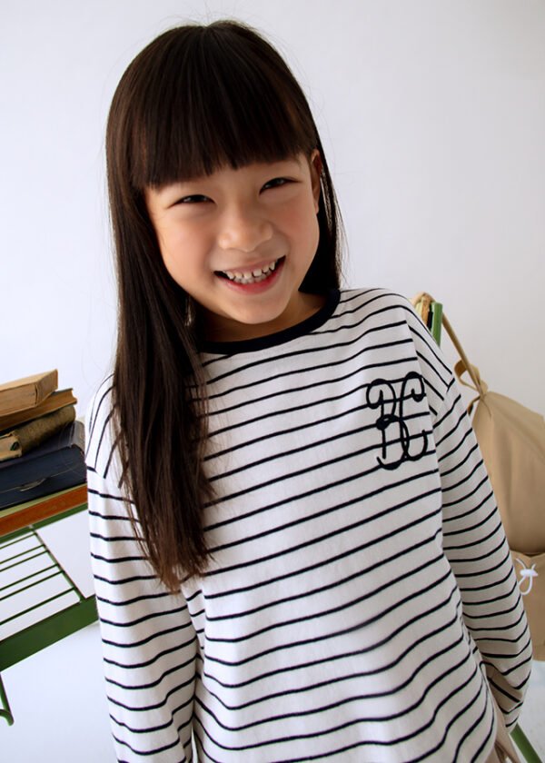 Girls stripes t-shirt