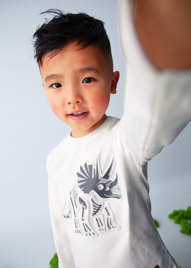Boy print t-shirt