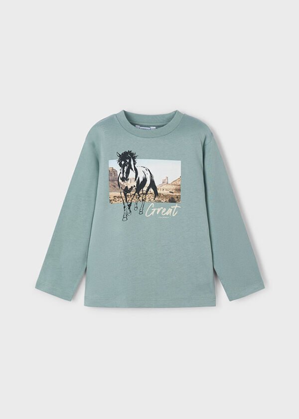 Boy print t-shirt