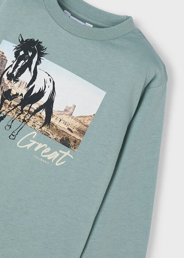 Boy print t-shirt