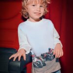 Boy print t-shirt