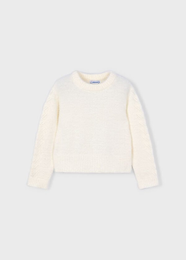 Girls fur jumper